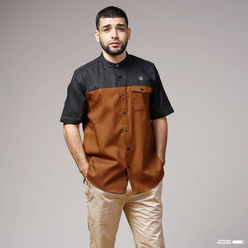 Foto produk SAMASE Casual Kemko Lengan Pendek R073 3