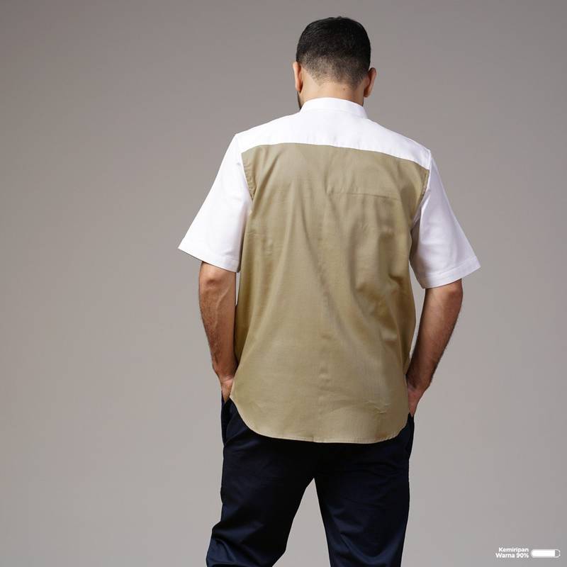 Foto produk SAMASE Casual Kemko Lengan Pendek R073 8